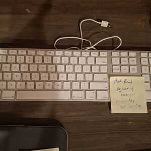 Apple White Office Keyboard for Seamless Productivity